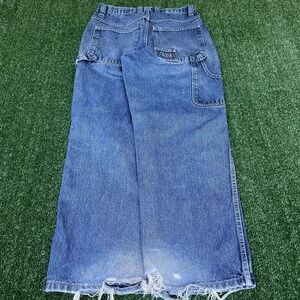 VTG Y2K Men's Outkast Rap Hip Hop Carpenter‎ Relaxed Baggy Straight Jeans 32x32"